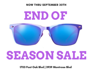 Eye Elegance End of Season Sale Fall 2017