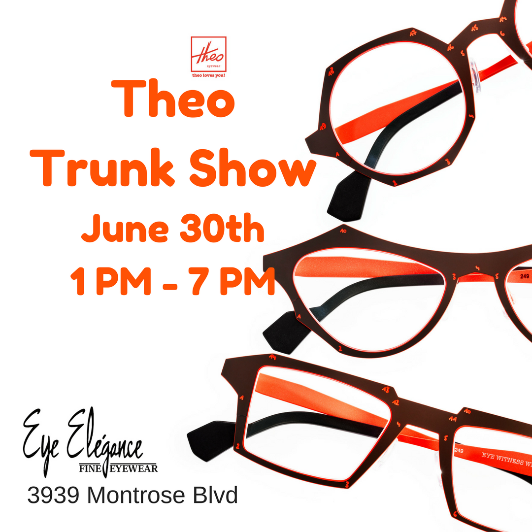 Theo Trunk Show June 30 2017 Montrose Store